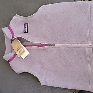 Patagonia fleece vest toddler